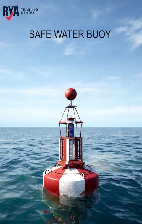 3D rendering of a Safe Water Mark buoy
